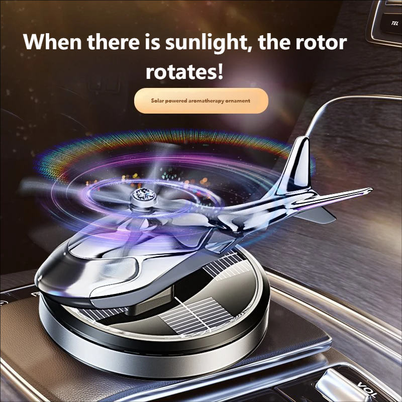 Solar-Powered Car Air Freshener Collection