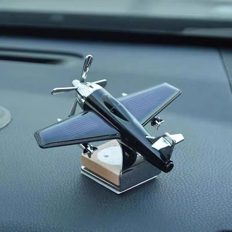 Solar Airplane Car Fragrance Diffuser