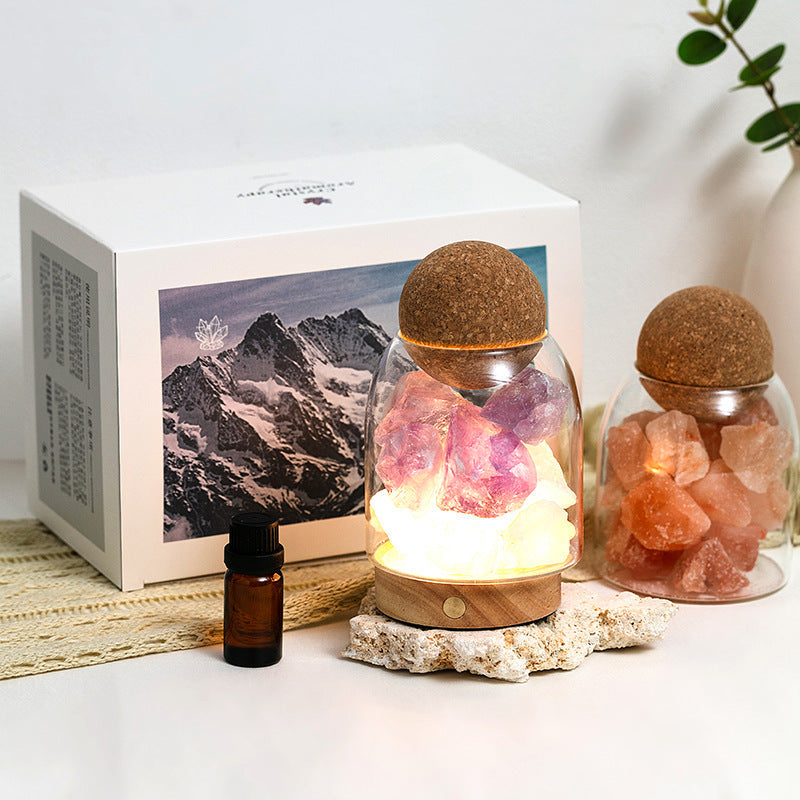Crystal Stone Reed Diffuser Gift Set